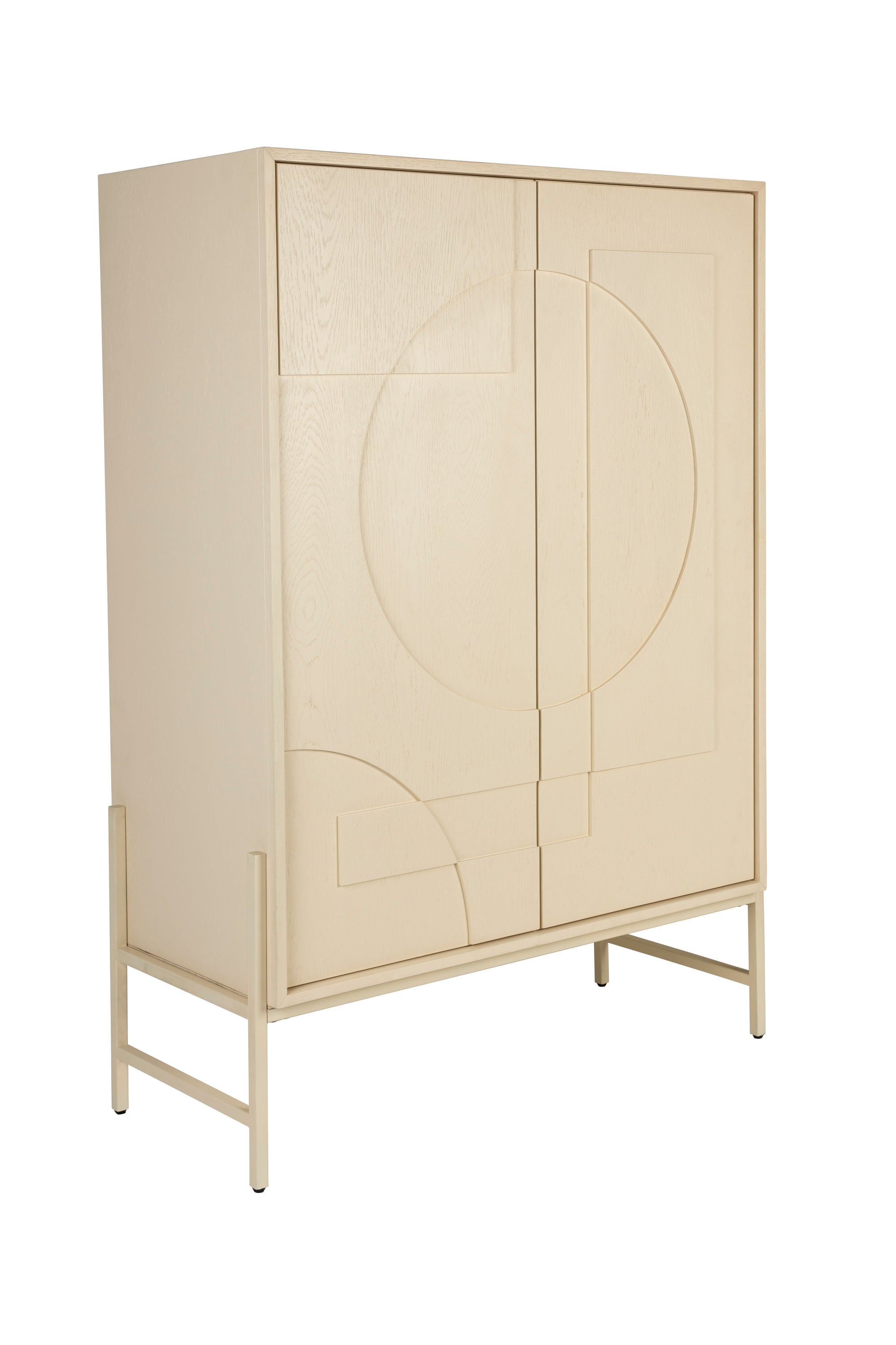Zuiver Faces Natural Oak Wood Cabinet